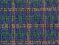 Flanell: Karo blau grün braun
