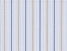 Vollzwirn (140): Streifen blau, hellblau, braun