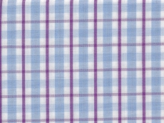 2Ply: blue and purple checks