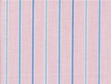 Vollzwirn: rosa mit blauen Streifen
