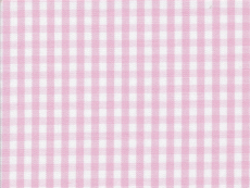 Vollzwirn: Karo weiß-rosa