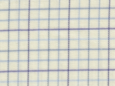 Flanell: feines blaues Karo